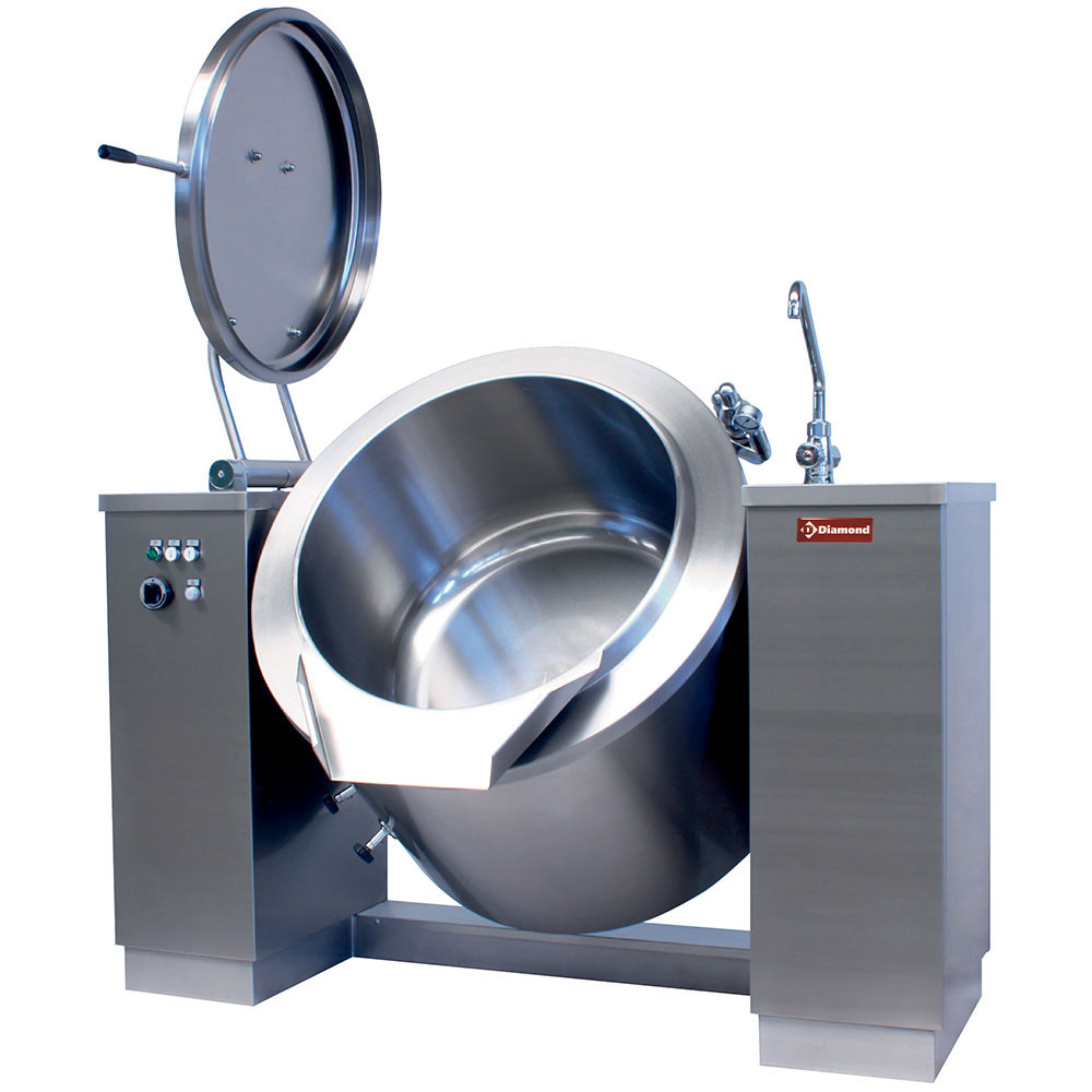 Diamond 100 Lt / ELECTRIC Elektro Kippkochkessel 100 Liter, indirekt beheizt