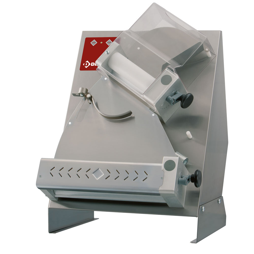 Diamond ELECTRIC Teigausrollmaschine aus Edelstahl Ø 320 mm, 2 Rollen