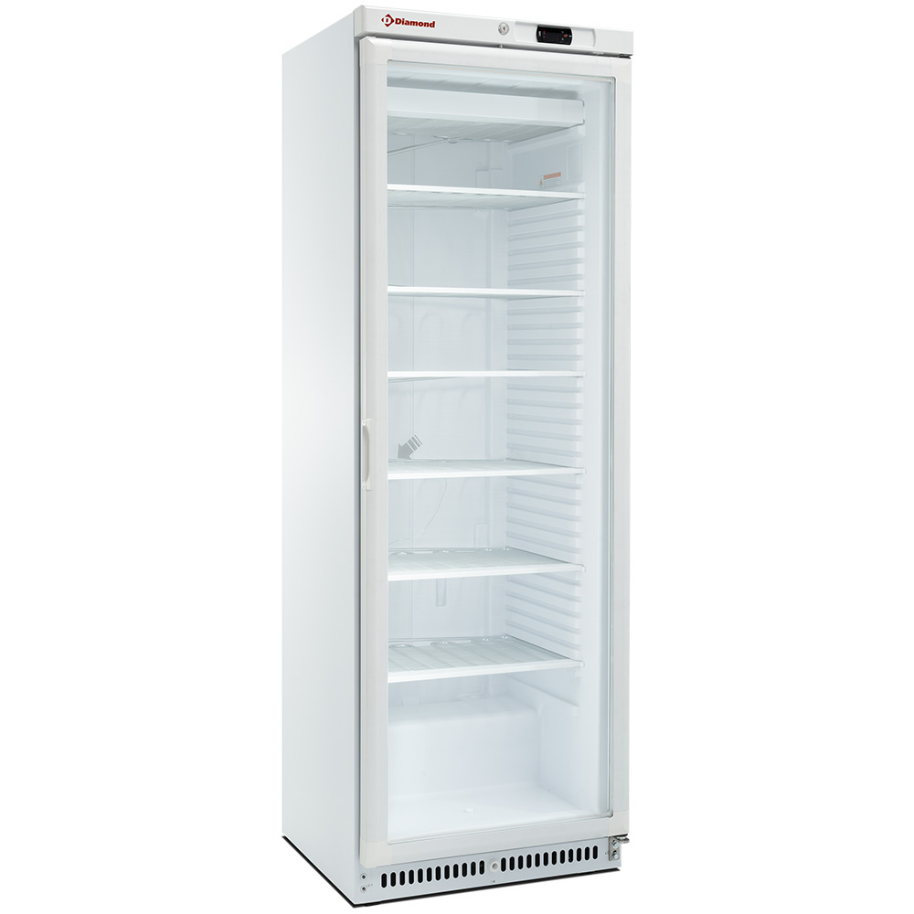 Diamond Kuehl/Gefrieschraenke Gefrierschrank, statisch, Glastür, 400 Liter. weiß