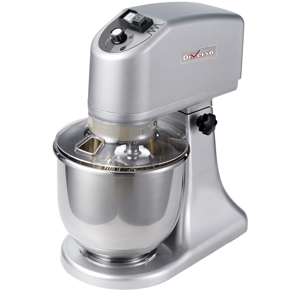 Diverso Planetenruehrmixer Planetenmixer, 7 Liter