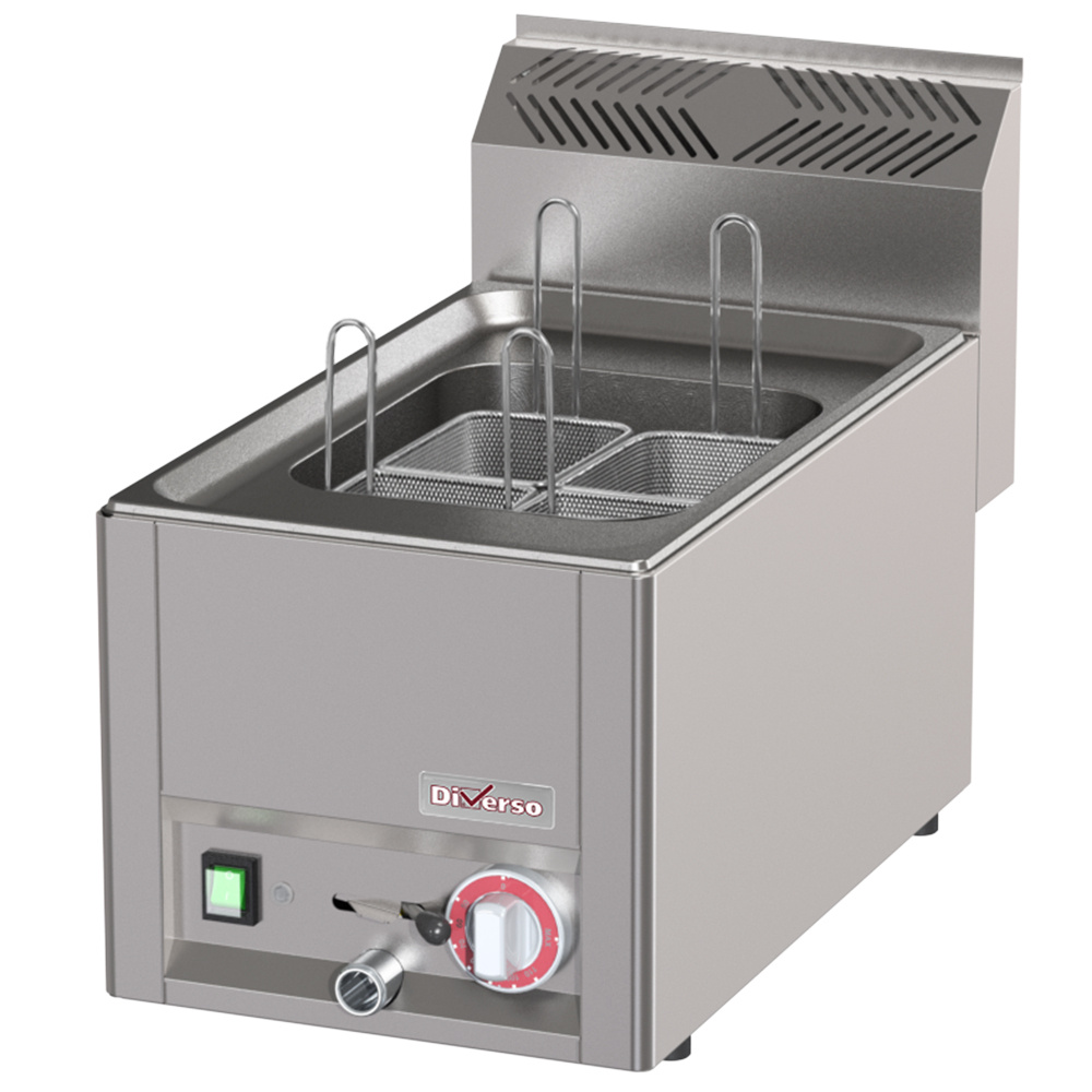 Diverso Kochserie 600 Elektro Nudelkocher GN 1/2 - 200 mm tief, -Top-