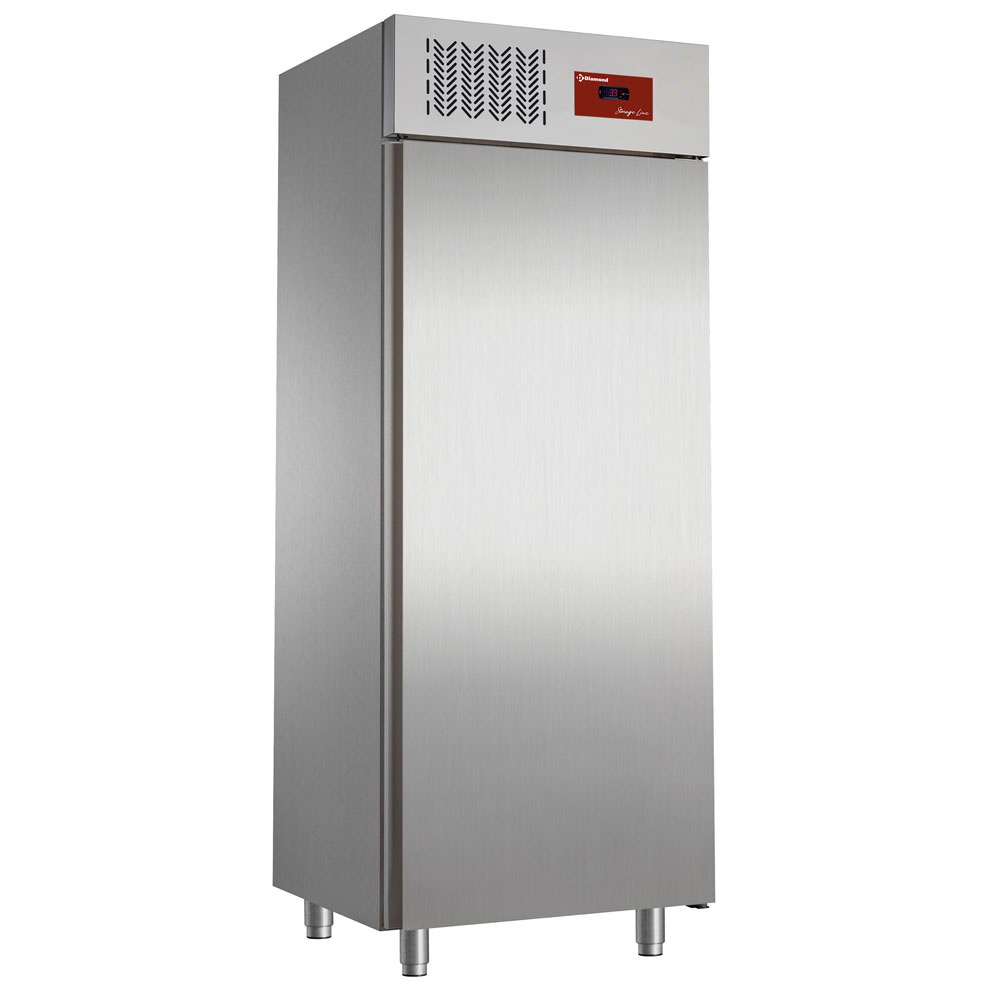 Diamond Kuehl/Gefrieschraenke Umluftgefrierschrank 14x EN 600x400, Statisch (500 Lit.) - Edelstahl