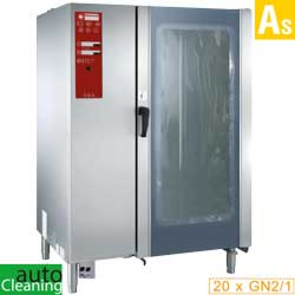 Diamond ELECTRIC Kombidämpfer mit Boiler & Konvektion 20x GN2/1 + Reinigung