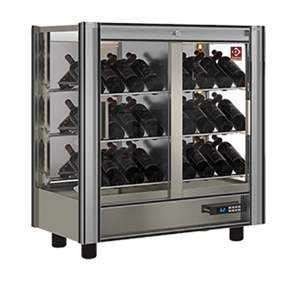 Diamond Weinschraenke Weinkühlvitrine Lt. 216 - anpassbar