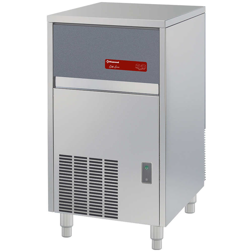 Diamond Eiswürfelbereiter Eiswürfelbereiter CUBO ICE 48 kg, mit 25-kg-Vorratsbehälter – LUFT