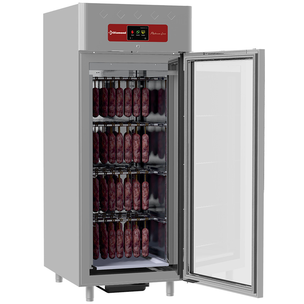 Diamond 850 Lt / FERMENTING AGING Reifeschrank 850 Liter, belüftet, 1 Glastür 20x GN 2/1