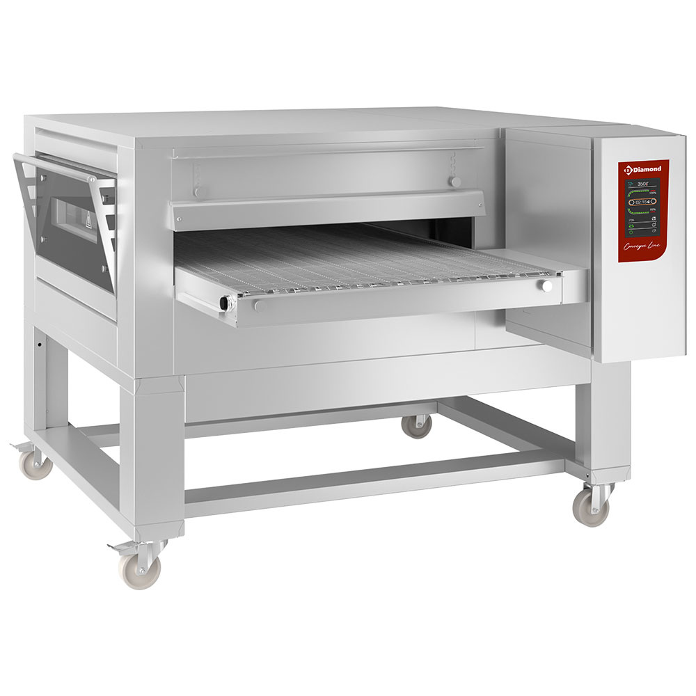 Diamond Durchlaufoefen Elektro Kettenbandofen Umluft 800 mm - TOUCH SCREEN