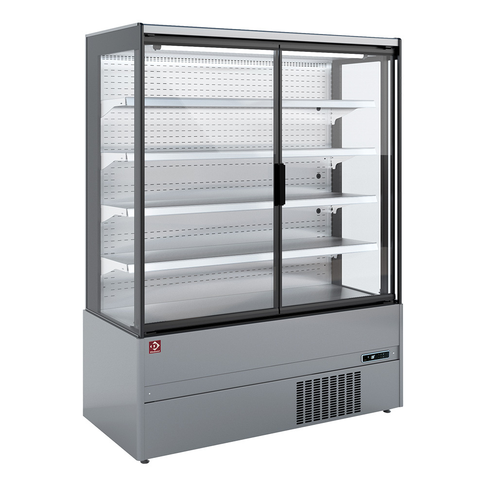 Diamond Wandkühlregale Wand-Kühlmöbel, Selbstbedienung, Flügeltüren - FULL INOX
