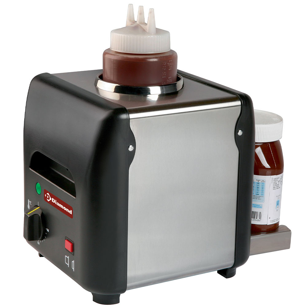 Diamond Capacité 1 Lt Erhitzer für Aufstrich- , Flüssigschokolade, Honig, Saucen, Käse (1 Lit)