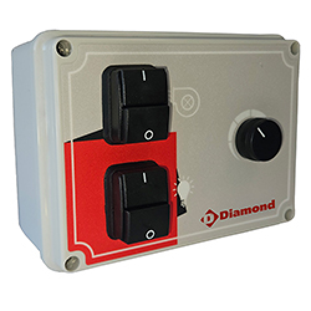 Diamond Drehzahlregler Elektronischer Regler + Schalter für LED