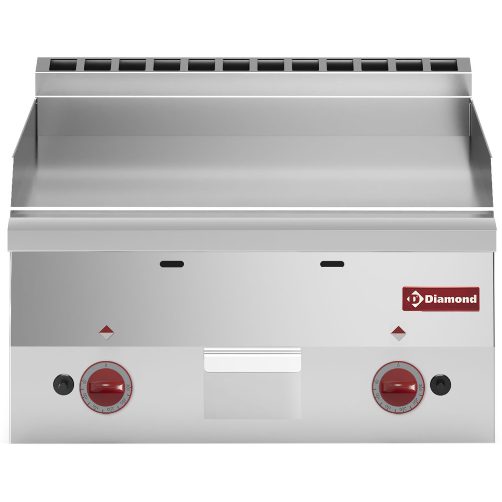 Diamond Kochserie PRO 600 Gas Grillplatte, glatt -Top-