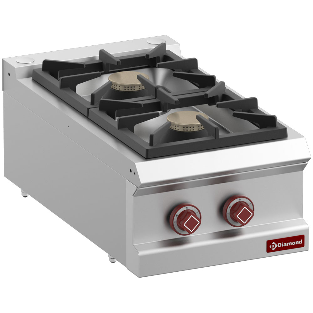 Diamond Kochserie OPTIMA 700 Gasherd mit 2 Brennern -Top-