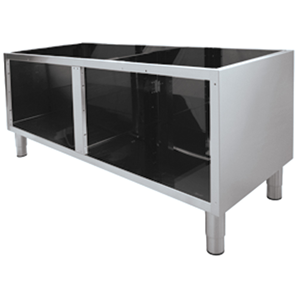 Diamond NEUTRAL Offener Unterbau aus Edelstahl AISI 304