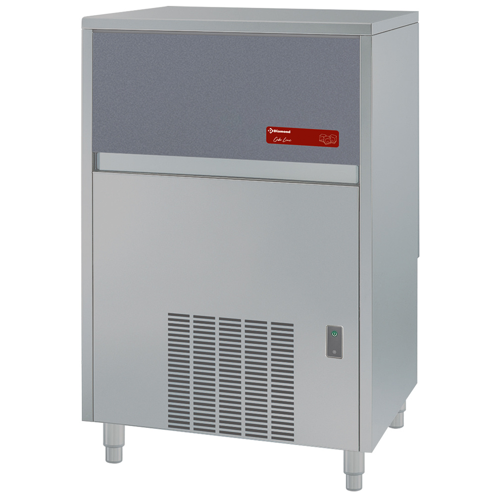 Diamond Eiswürfelbereiter Eiswürfelbereiter CUBO ICE 95 kg, mit 55 kg, Vorratsbehälter – WASSER
