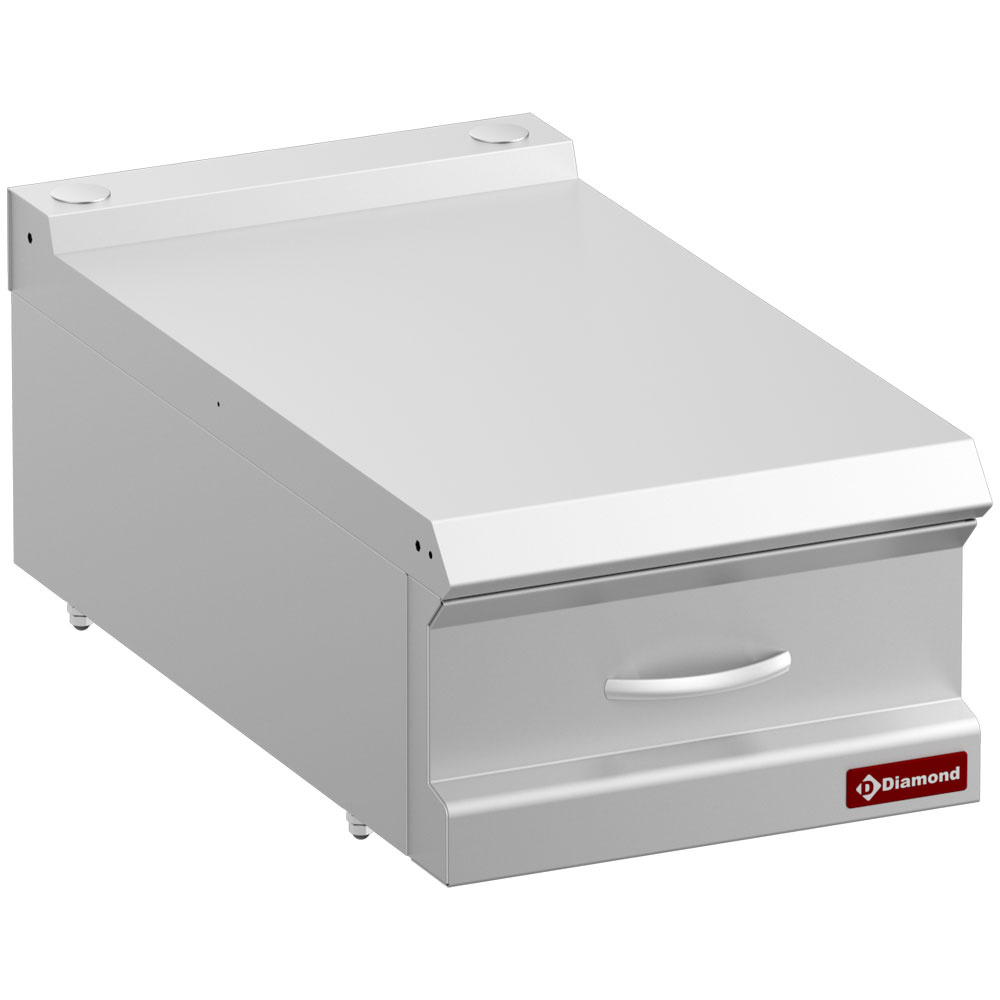 Diamond Kochserie OPTIMA 700 Neutrales Arbeitselement, Modul 1/2, mit Schublade -Top-