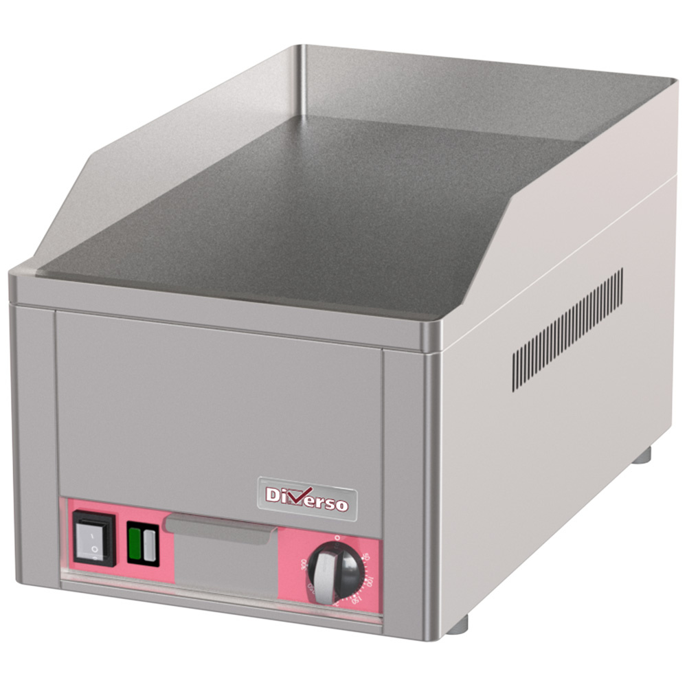 Diverso Grillplatten Elektrogrill, glatt 3 kw-230/1