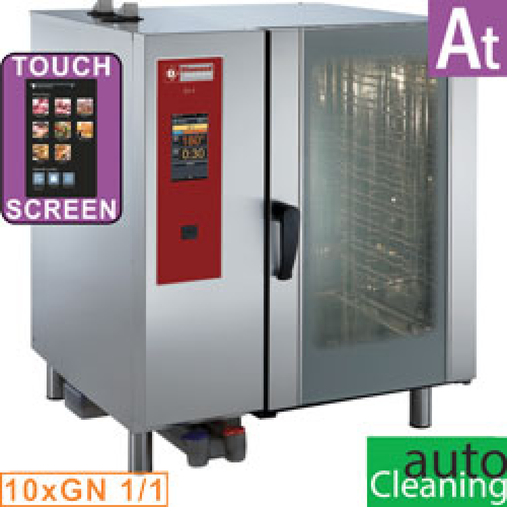 Diamond ELECTRIC Elektro Kombidämpfer "TOUCH" mit Boiler & Konvektion 10xGN1/1+ Reinigung