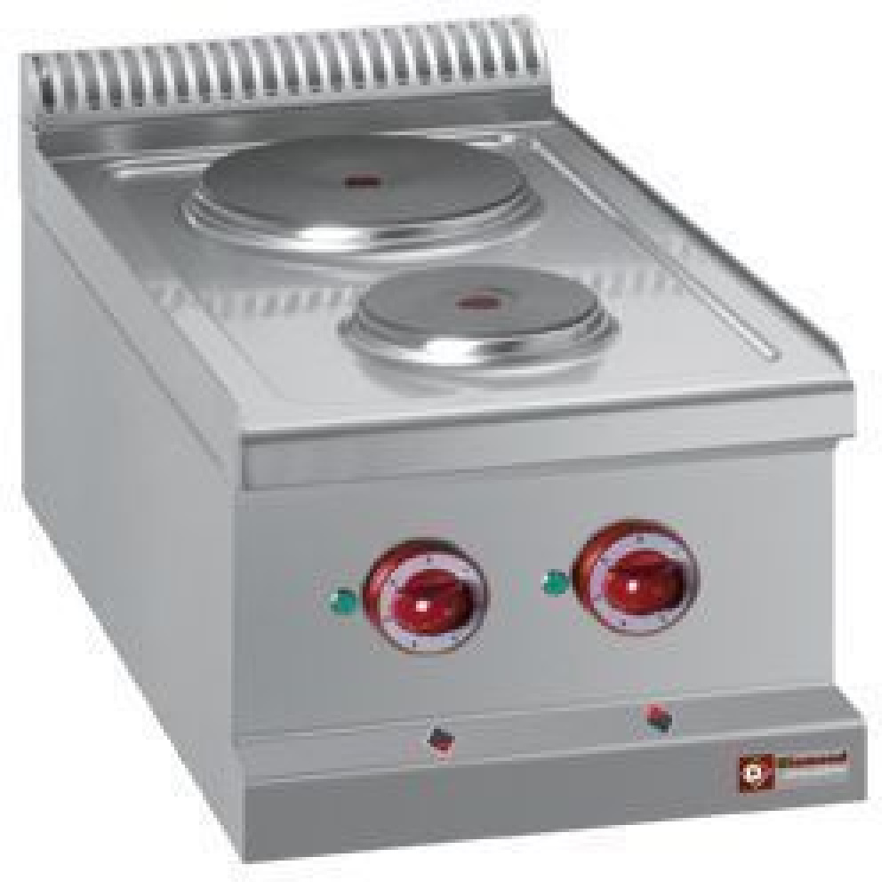 Diamond Kochserie OPTIMA 700 Elektroherd 2 runde Platten -Top-