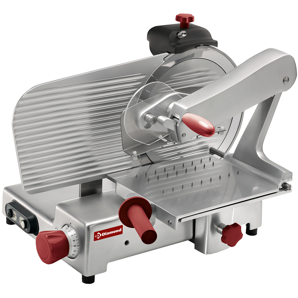 Diamond Aufschnittmaschine Professionelle Aufschnittmaschine, vertikal, Ø 300 mm "Wurstwaren"
