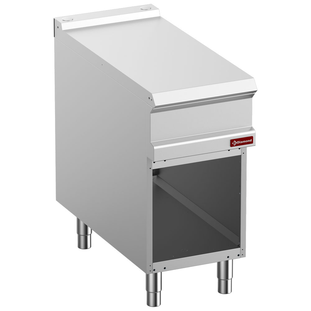 Diamond Kochserie 900 Neutrales Arbeitselement GN Modul 1/2, auf Unterbau