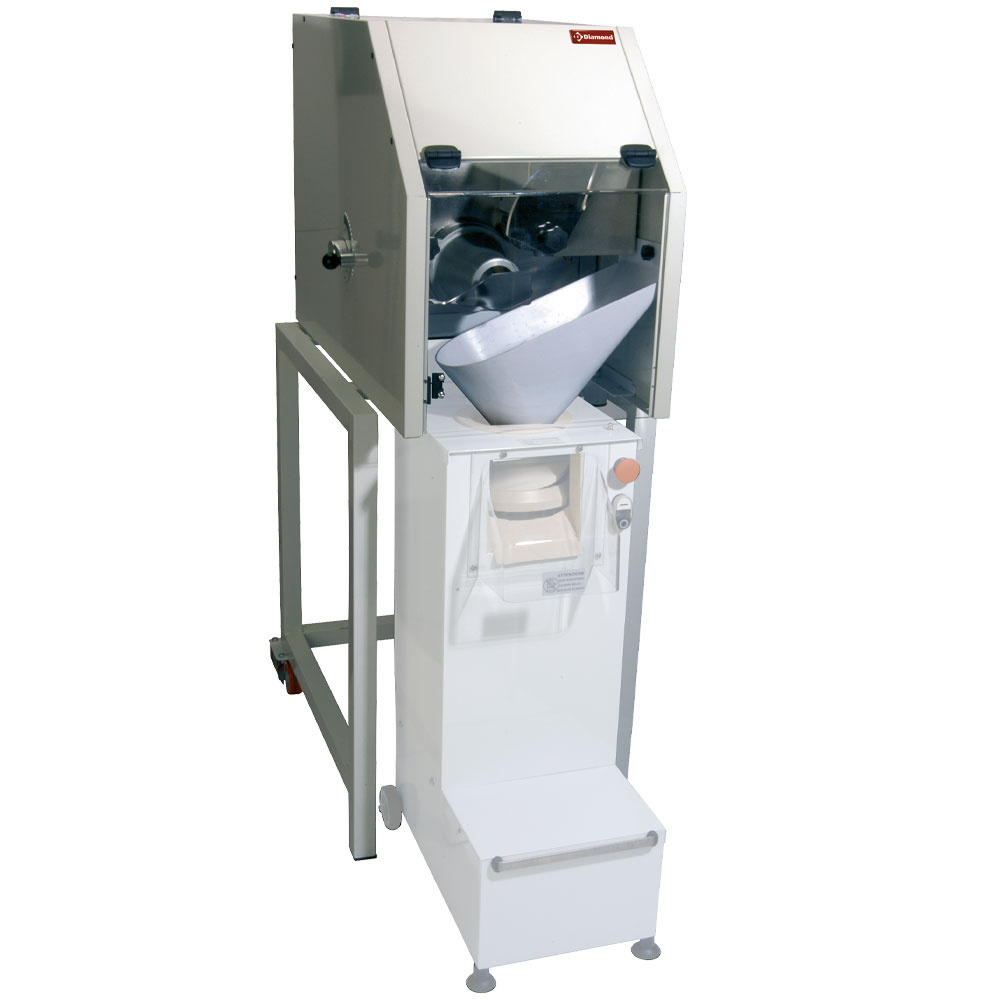 Diamond Teigportioniermaschine & Teigabrundmaschine Teigportioniermaschine 2400/800Stck./h, 50/300g  Untergestell und Trichter