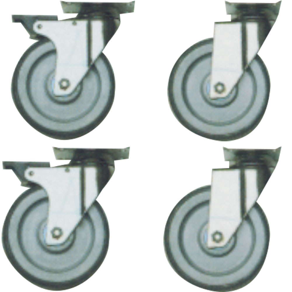 Diamond Modulare Self-service 700 Kit 4 Rollen, 2 mit Bremse