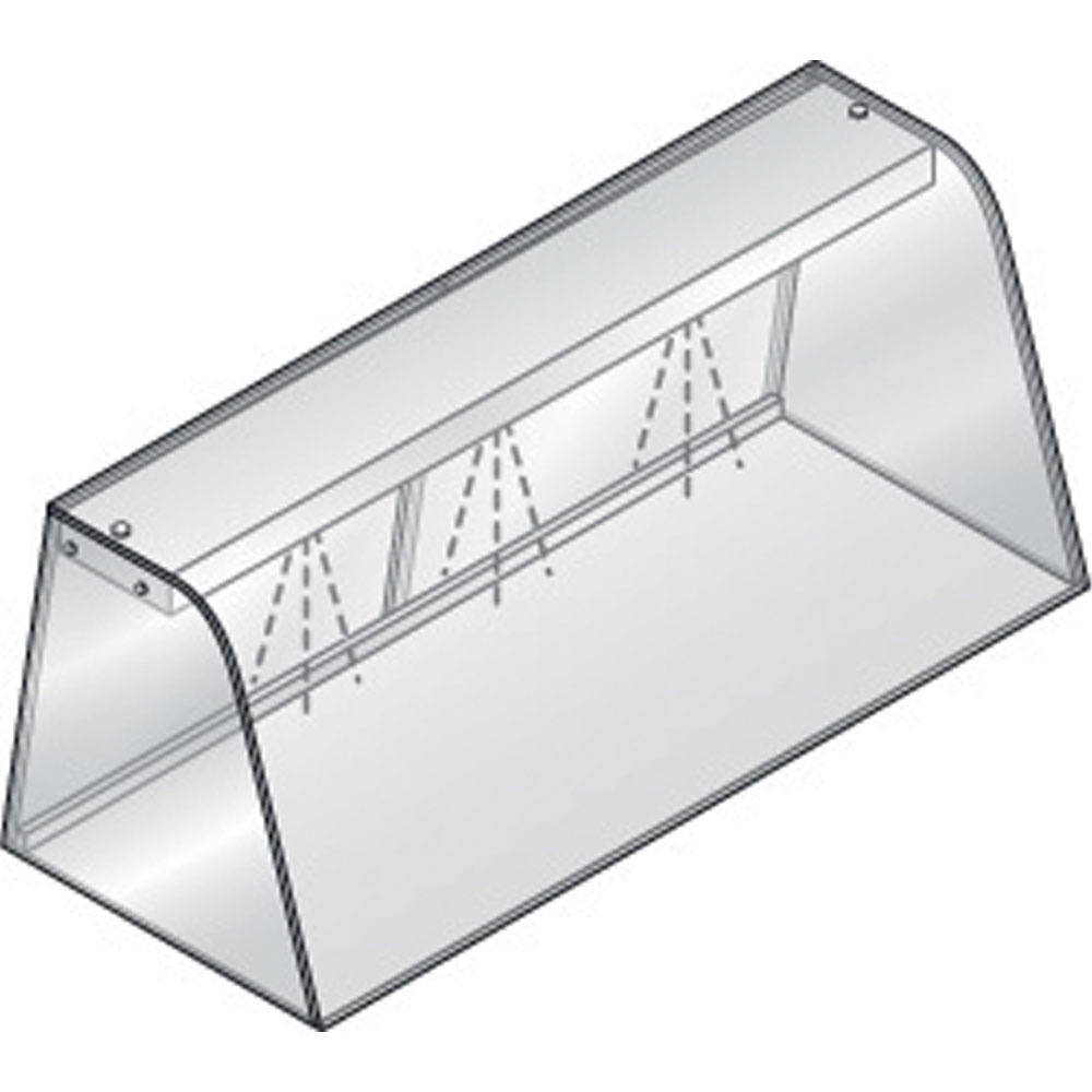 Diamond Self Drop In ARMONIA Vitrine mit beleuchtetem Element (LED) geschlossen, mit Schiebetüren