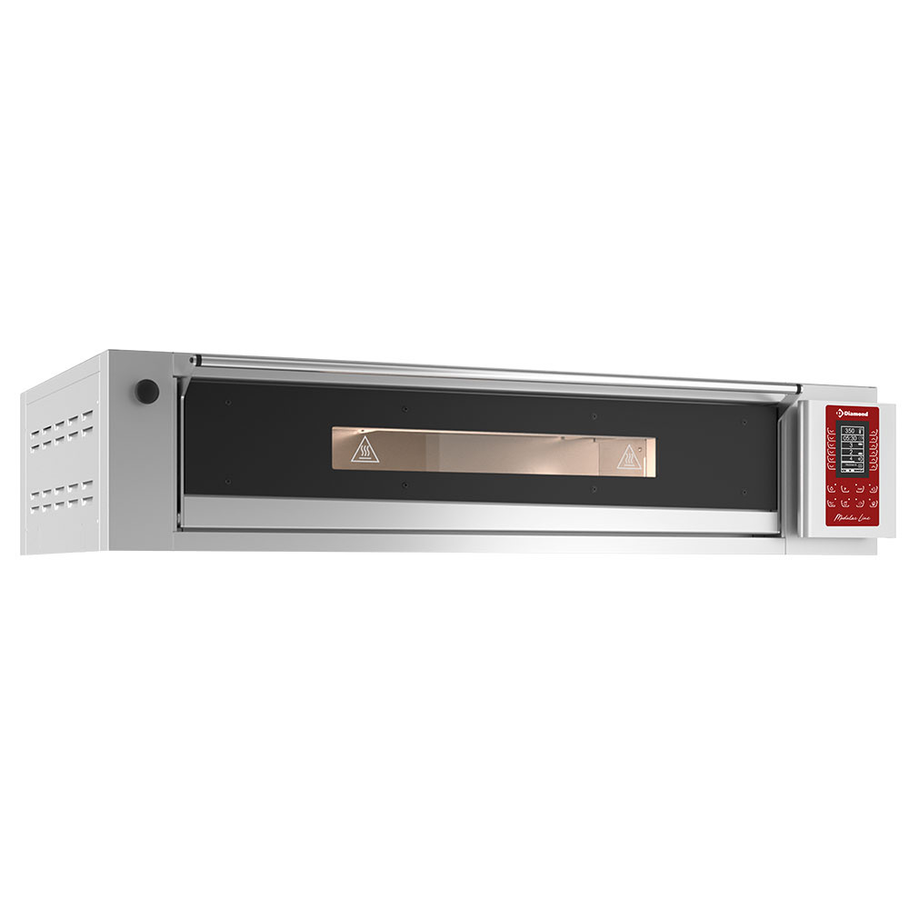Diamond Oefen und Baeckereioefen Elektrische Modularöfen 3 Bleche, Kapazität 3x 600x400 mm, Touch Screen