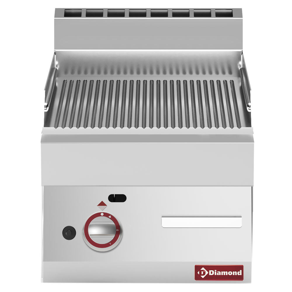 Diamond Kochserie Modular ALPHA 650 Gas Grillplatte, gerillt -Top-