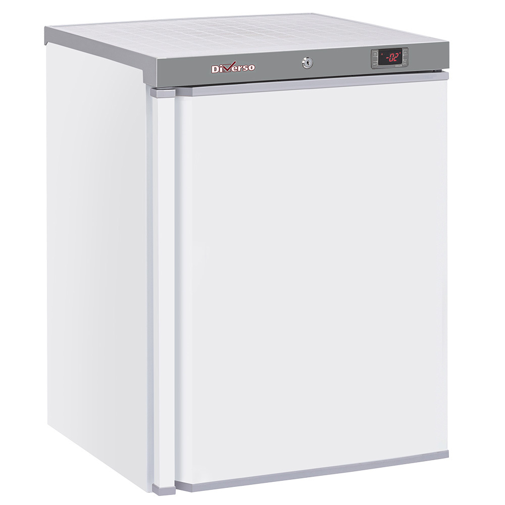 Diverso Kuehl/Gefrieschraenke Kühlschrank, belüftet, 200 Liter - Weiss