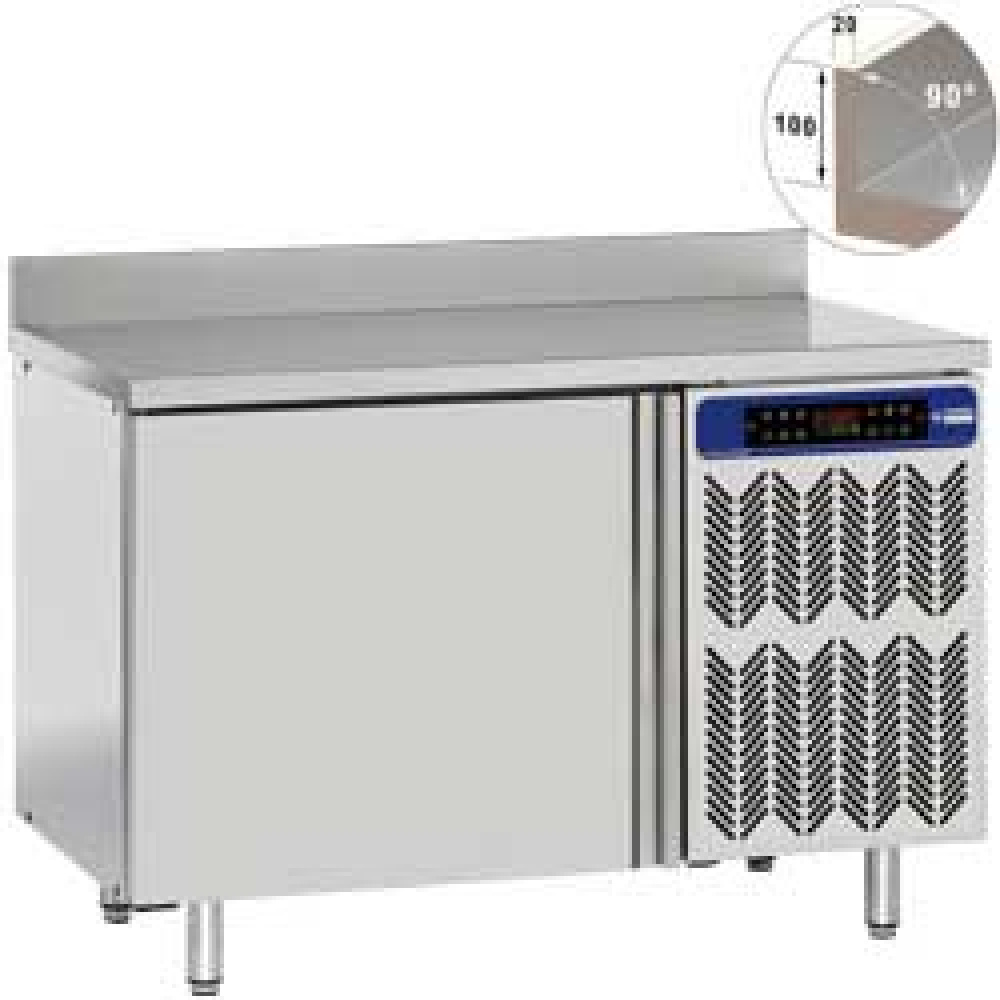 Diamond GN / T°+70*-18° & +70°+3°C Wandschnellgefrier-Tische, 6x 600x400 (20-12 Kg)