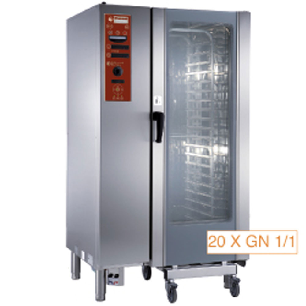 Diamond ELECTRIC Elektro Kombidämpfer  mit Boiler & Konvektion 20xGN1/1+ Reinigung