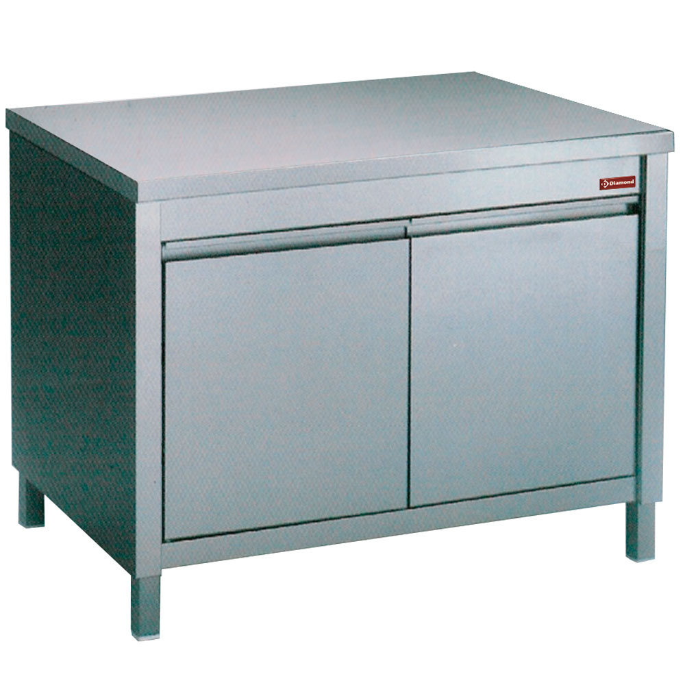 Diamond 700 mm Arbeitsschrank 2 flügeltüren