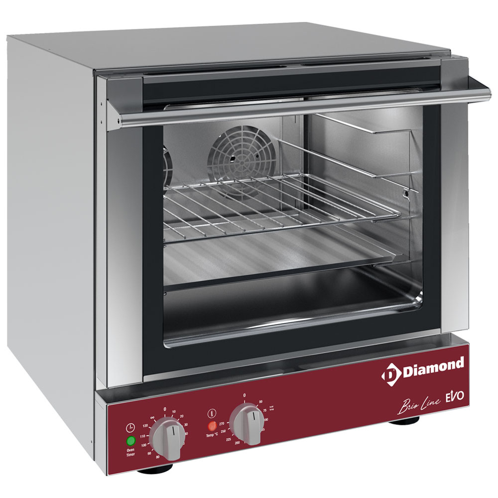 Diamond ELECTRIC Elektro Konvektionsofen, 4x 460x340 mm