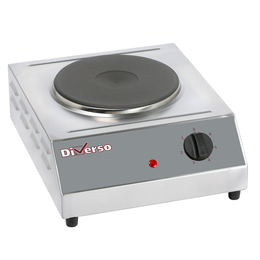 Diverso ELECTRIC Elektro Hockerkocher 1 Platte Ø 230mm