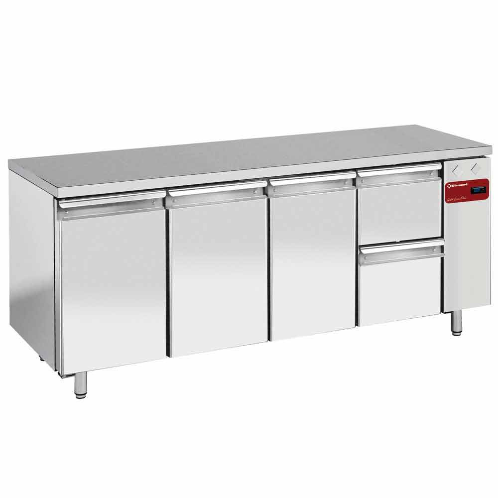 Diamond 700 MM / GN 1/1 Kühltisch bestehend aus :