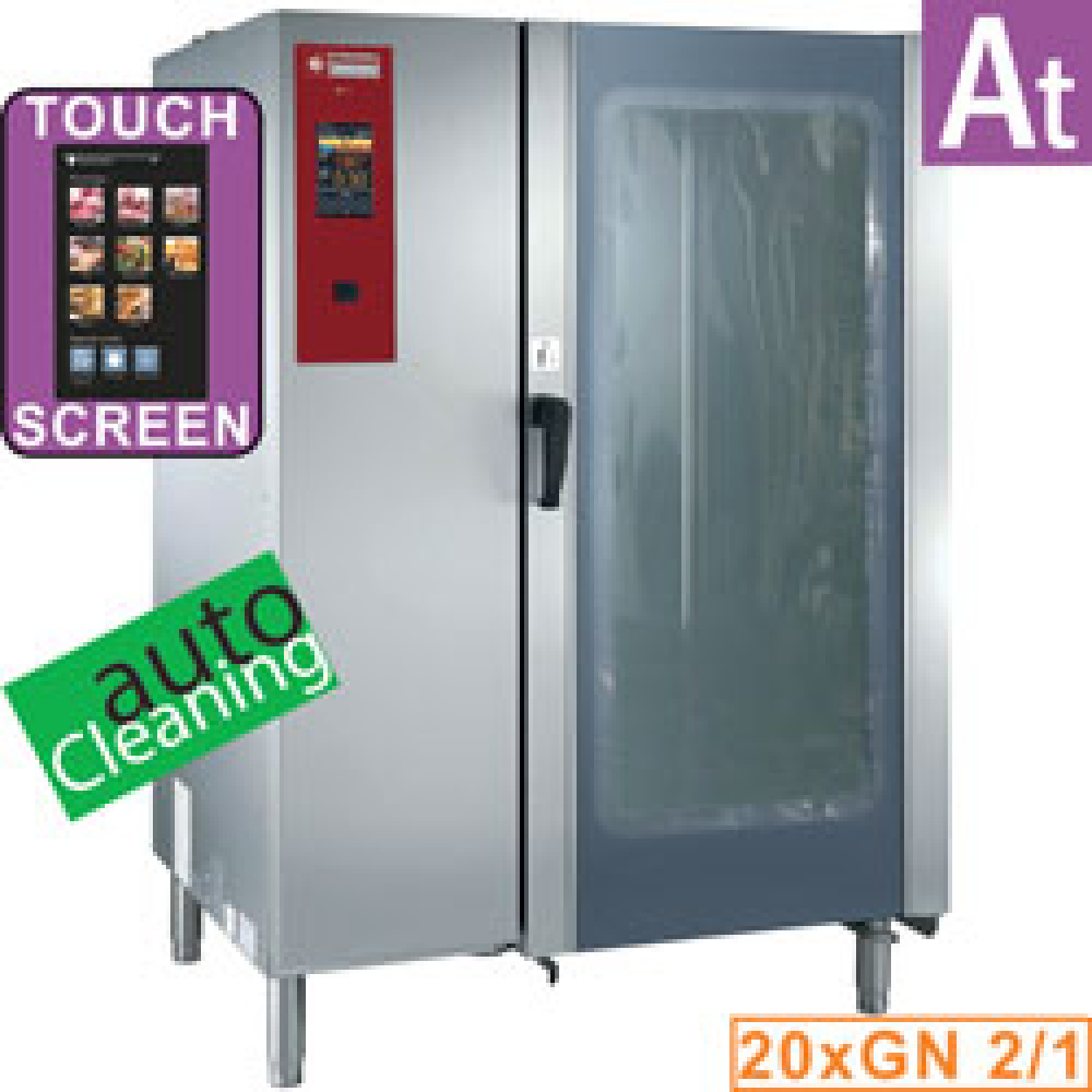 Diamond ELECTRIC Elektro Kombidämpfer "TOUCH" mit Boiler & Konvektion 20xGN2/1+ Reinigung