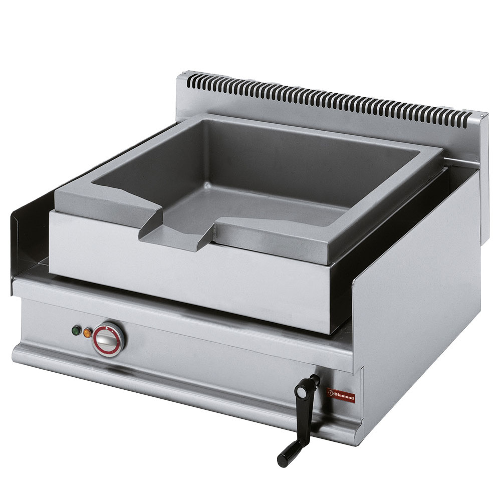 Diamond ELECTRIC Kippbare elektrische Sauteuse, Edelstahlkessel, 30 Liter Fassungsvermögen "Alpha 650".