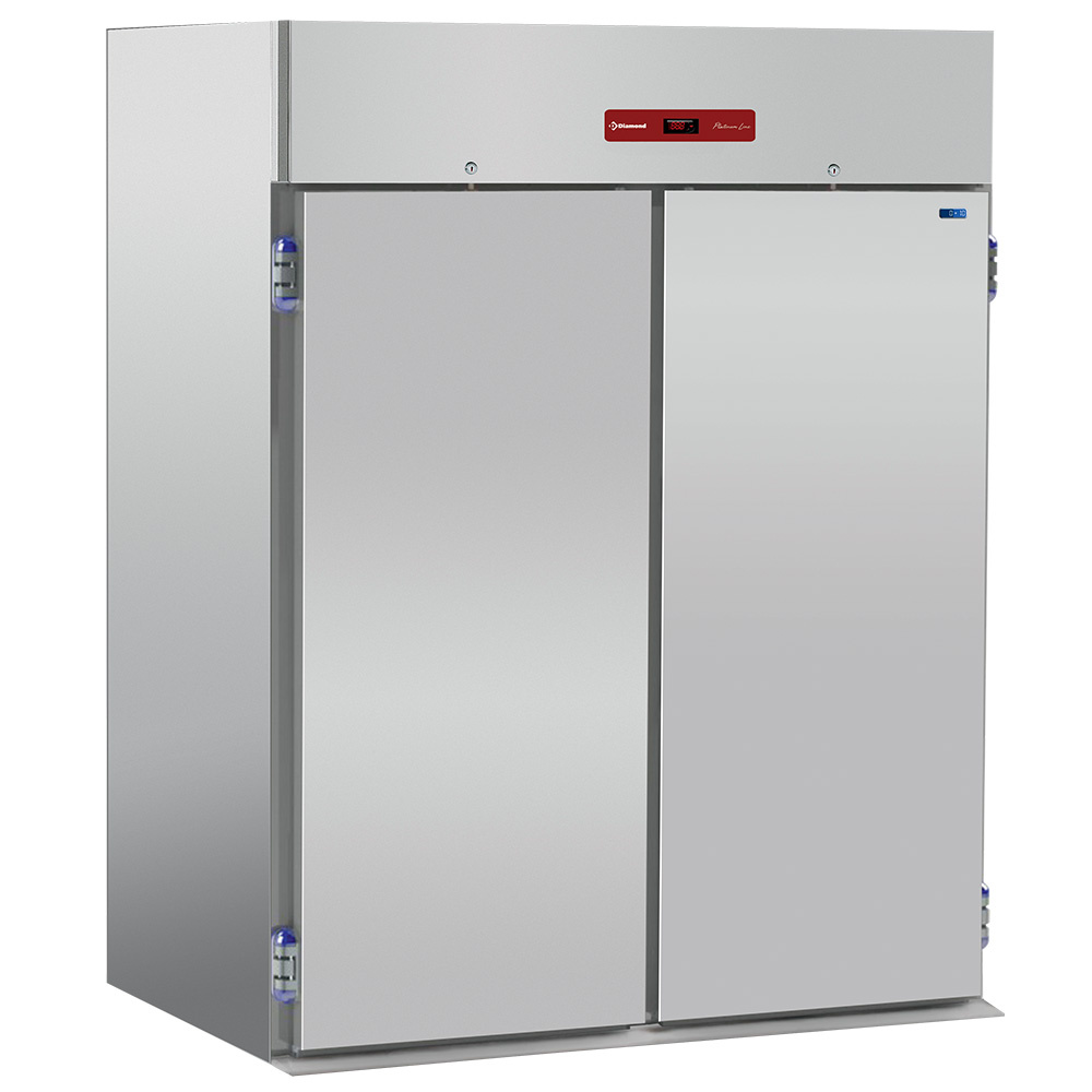 Diamond Kuehl/Gefrieschraenke Kühlschrank, 2 Regalwagen GN 2/1 - EN 600x800