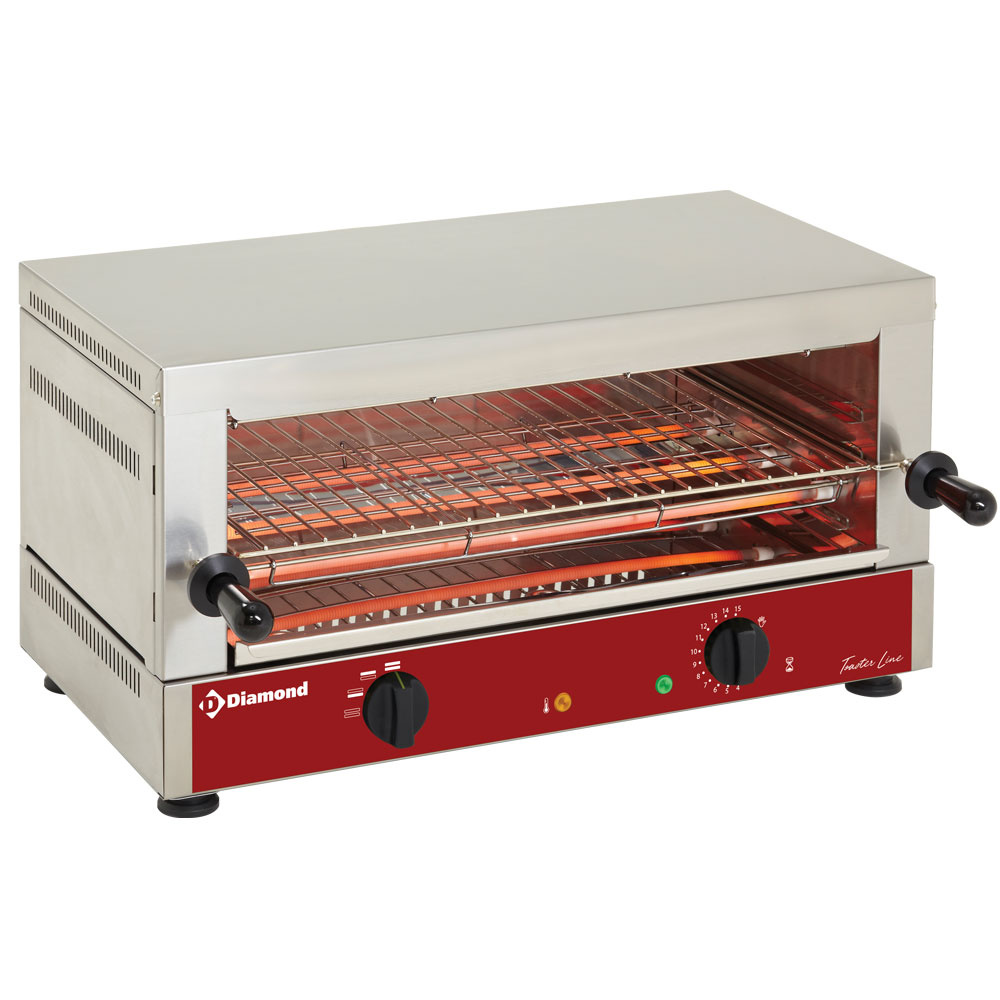 Diamond ELECTRIC Elektro Salamander-Toaster GN 1/1, 1 Etage (520x320), "Quarz"