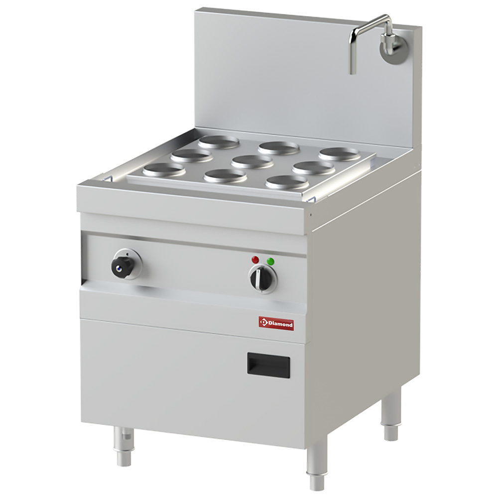 Diamond ELECTRIC Elektrischer DIM SUM-Dampfgarer, 600x750 mm - 12KW