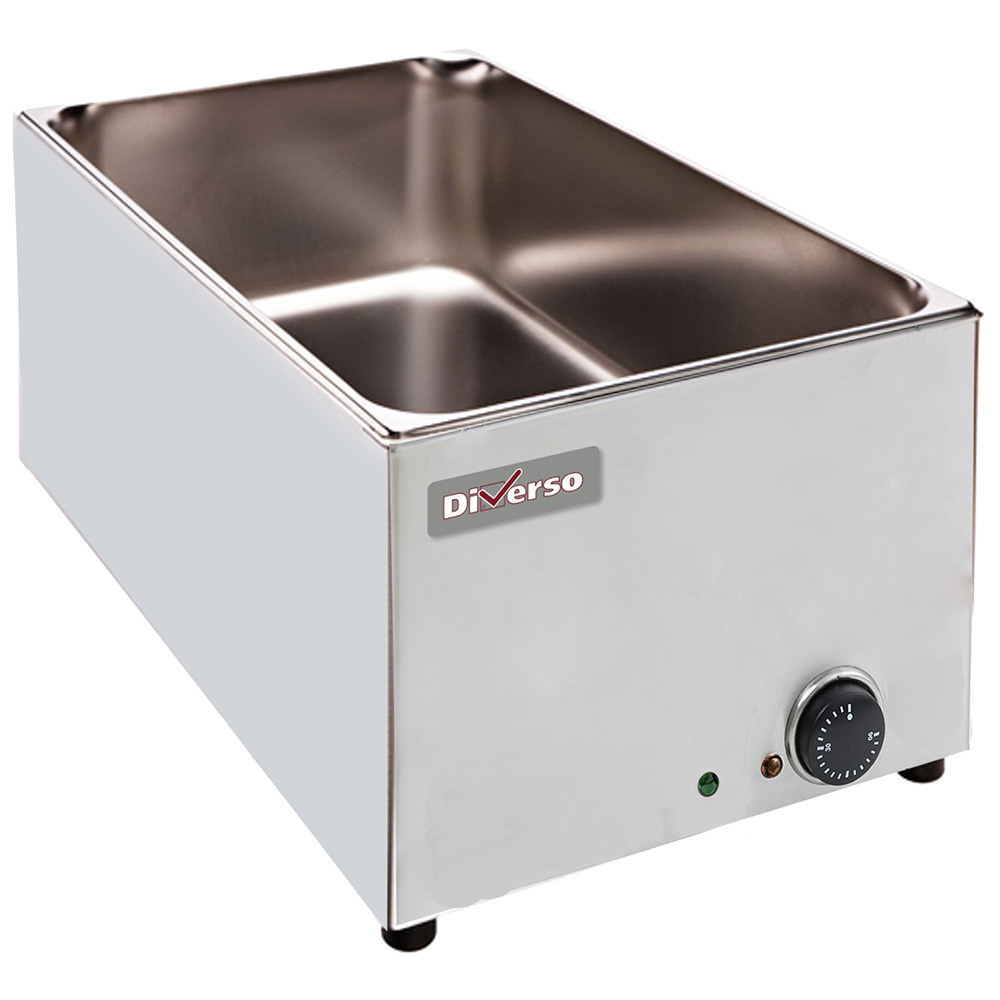 Diverso Bain-marie Elektro Bain-Marie Tischmodell GN 1/1 - 150 mm