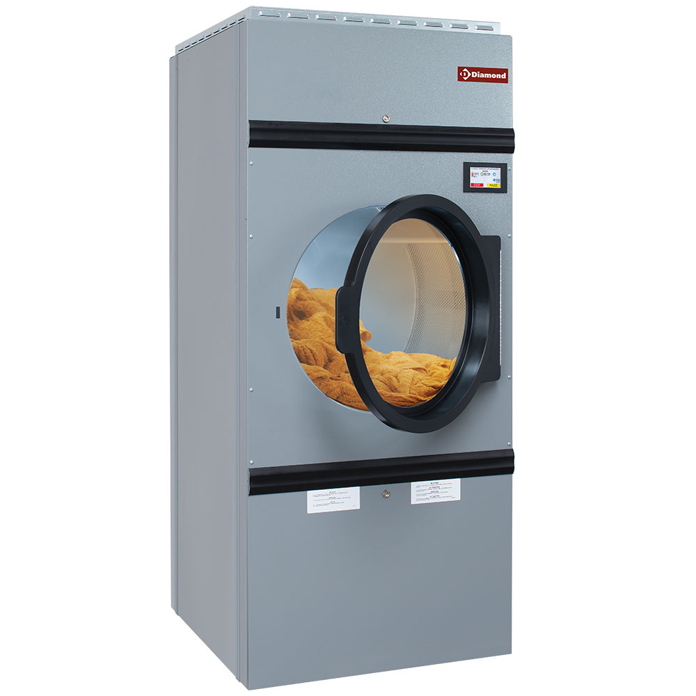Diamond Rotationstrockner Elek. Wäschetrockner, Kapazität 10 kg, mit rotationsinvertierer TOUCH SCREEN