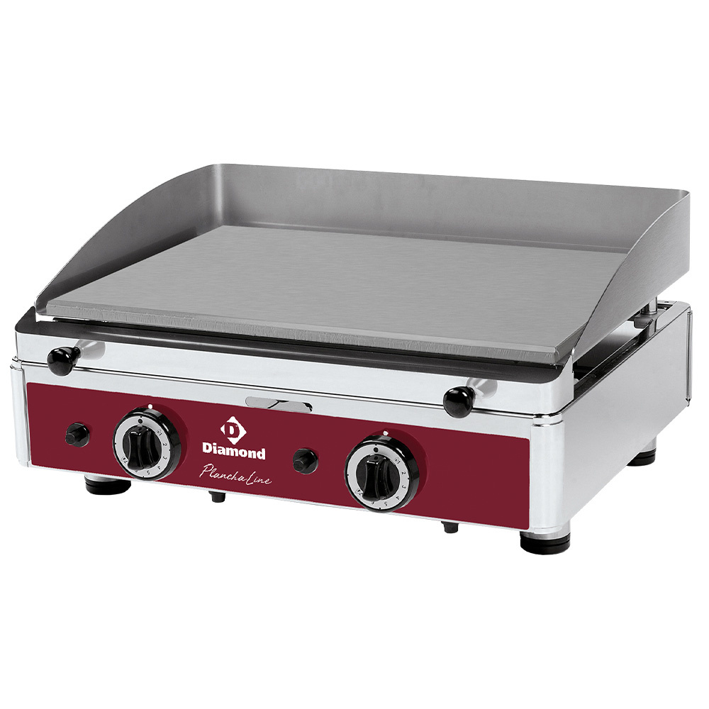 Diamond Grillplatten Grillplatte glatt, Gas