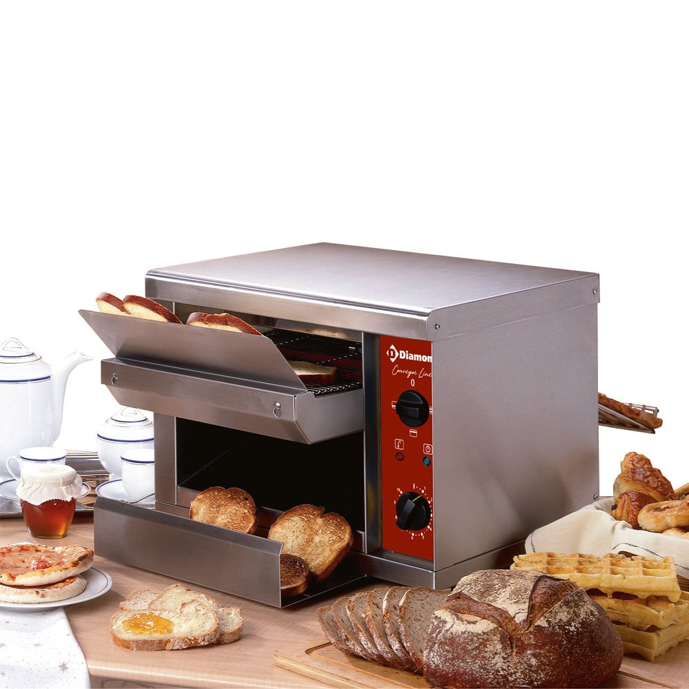 Diamond ELECTRIC Durchlauftoaster, 540 Scheiben/Std.