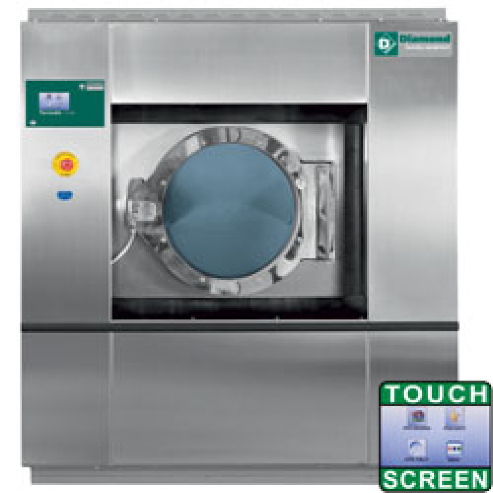 Diamond Lave-linges professionnels Hochtourige Industriewaschschleudermaschine 30 kg "Inox"