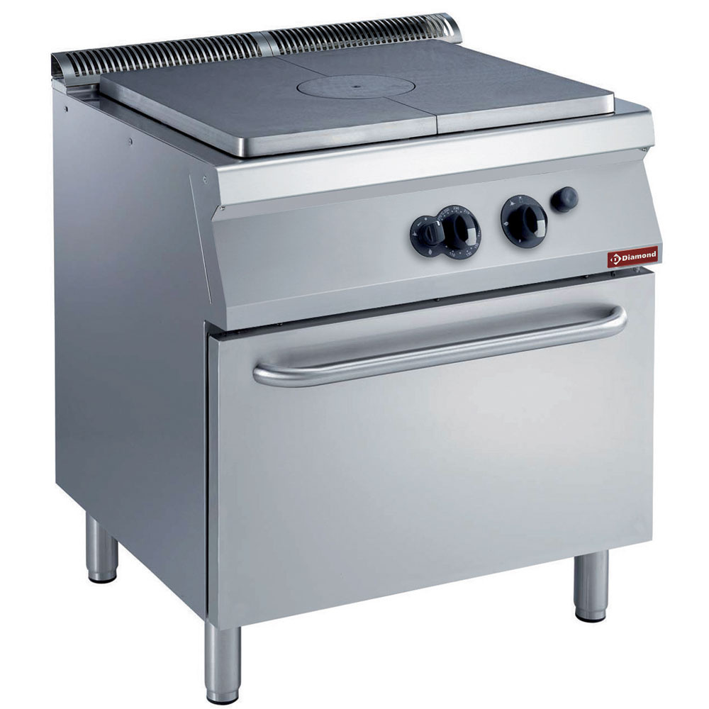 Diamond GAS Glühplatte, Gasbackofen GN 2/1
