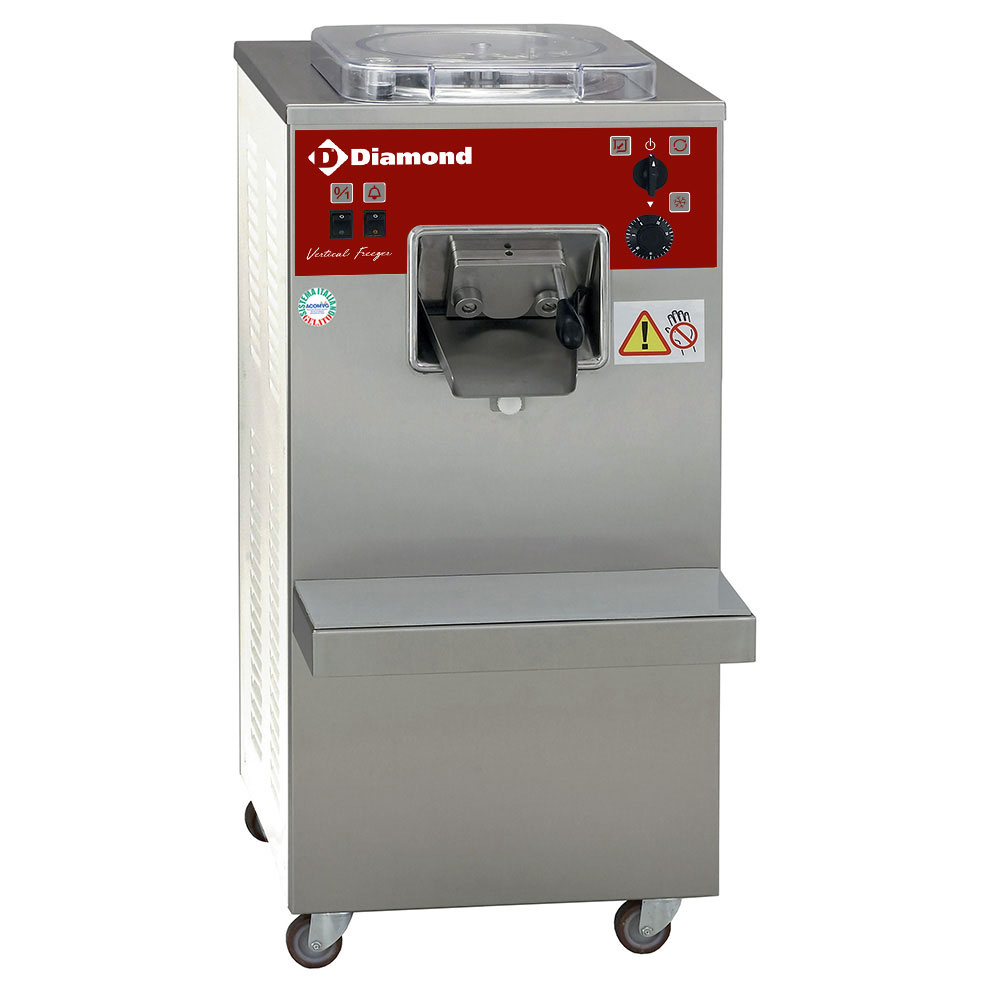 Diamond AIR CONDENSEUR Eiscrememaschine, auto., vertik. Turbine, 20 L/Std., Luftkondensator
