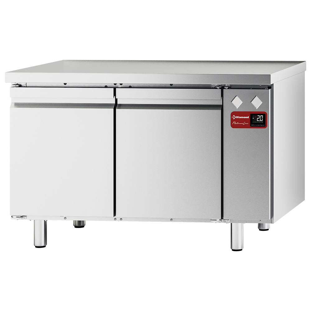 Diamond 700 MM / GN 1/1 Kühltisch, belüftet, 2 Türen GN 1/1, (ohne Aggregat)