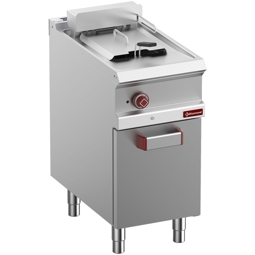 Diamond Kochserie OPTIMA 700 Elektrische Fritteuse, 1 Becken, 13 Liter auf Unterbau